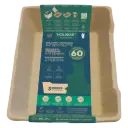 VOLKOS biodegradable litter tray.Set of 3 litter boxes